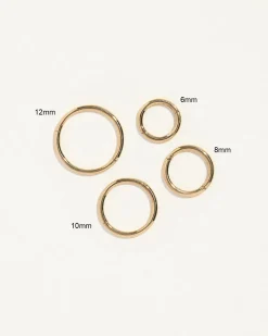 Pamela Love Piercing Jewelry|8Mm Plain Huggie
