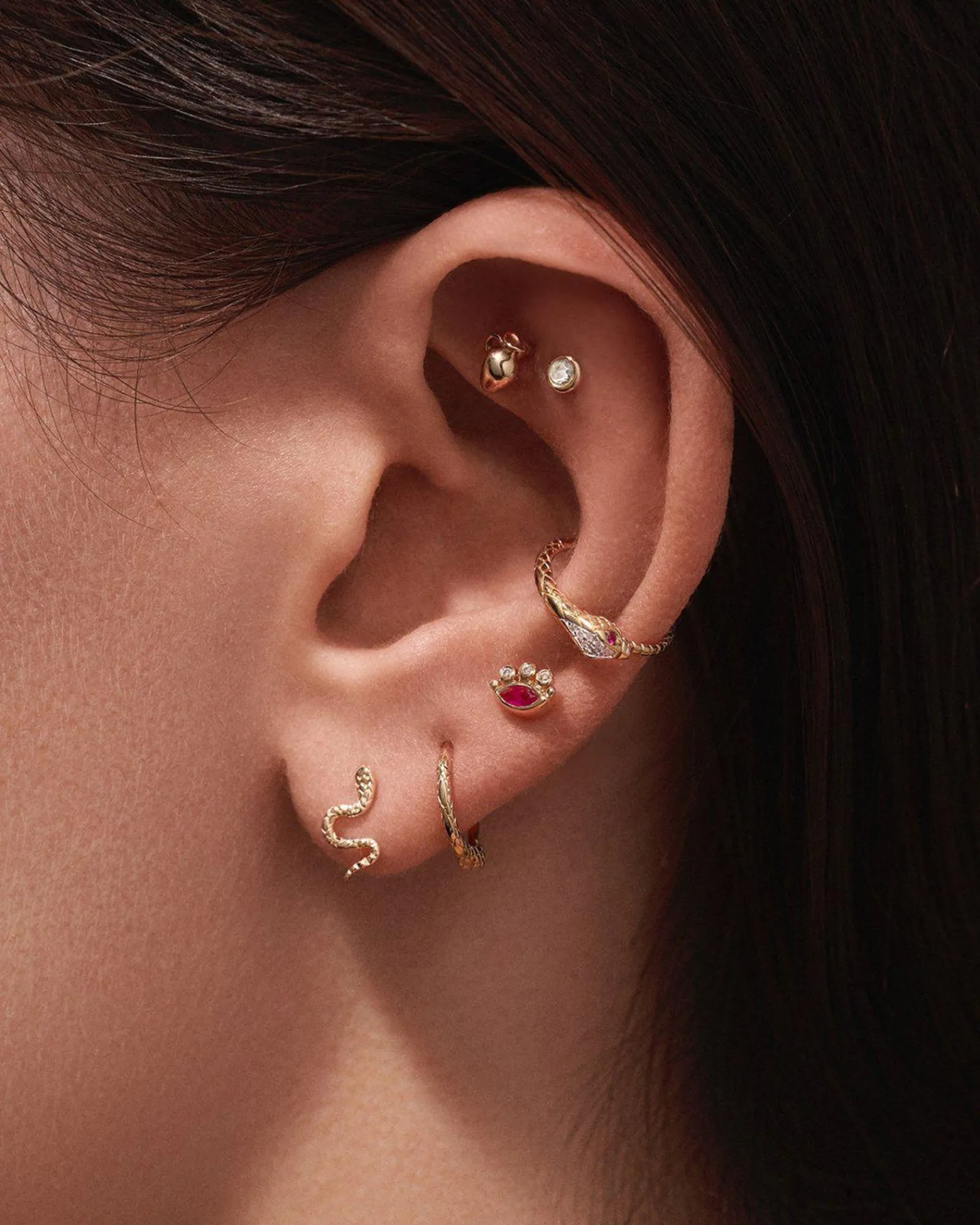 Pamela Love Piercing Jewelry|11Mm Serpent Clicker