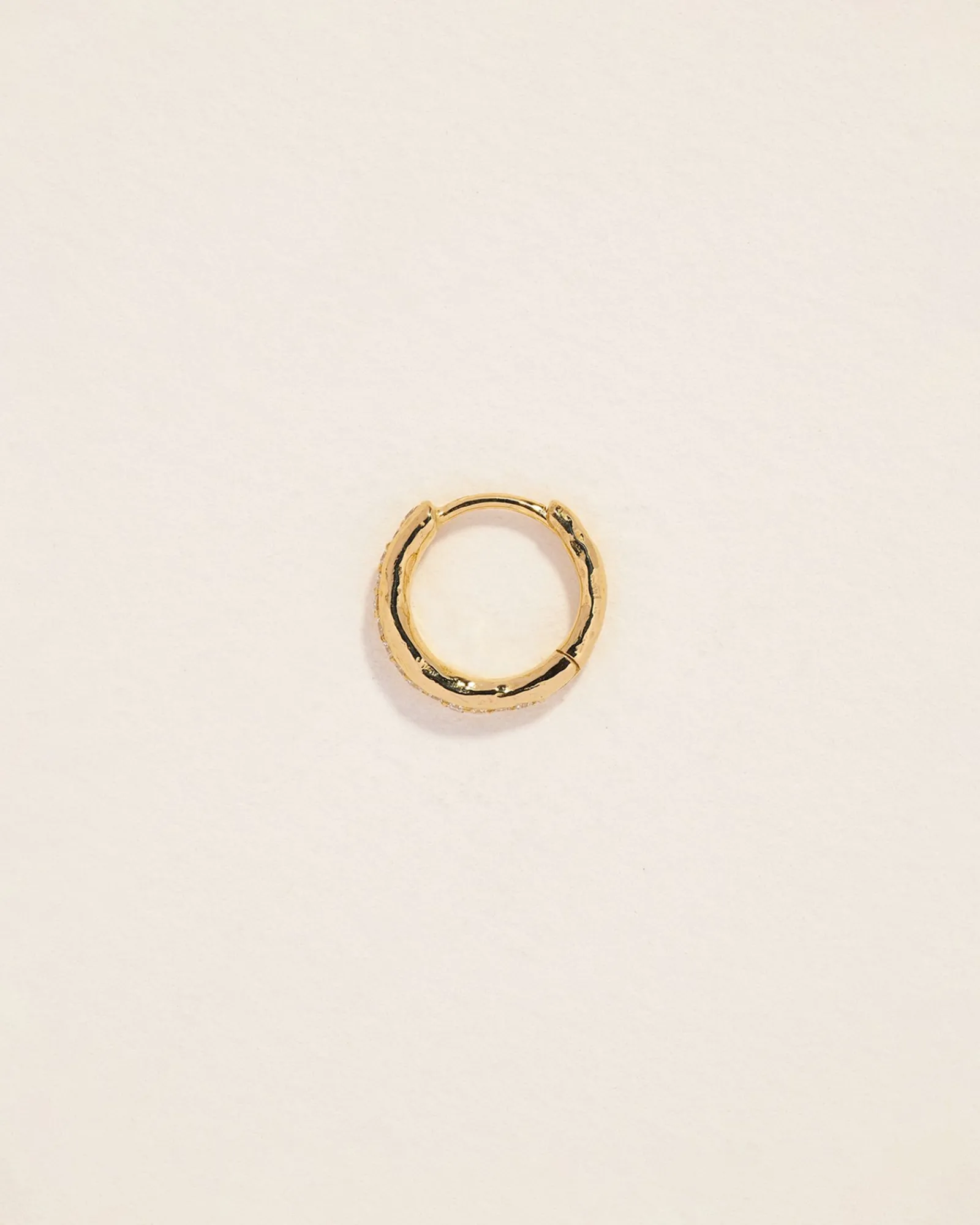 Pamela Love Earrings|Molten Pave Huggie