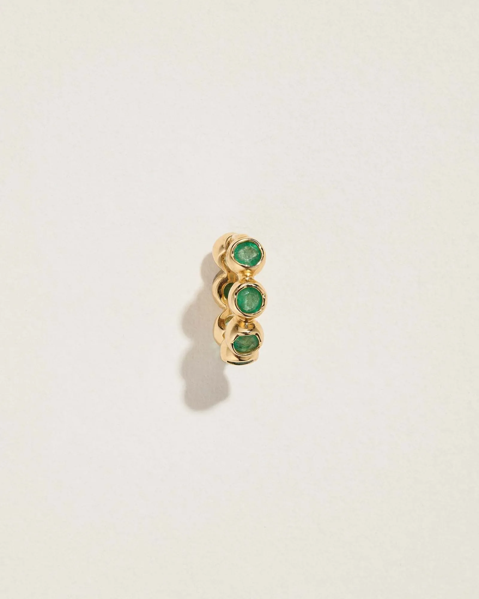 Pamela Love Piercing Jewelry|Molten Stone Huggie