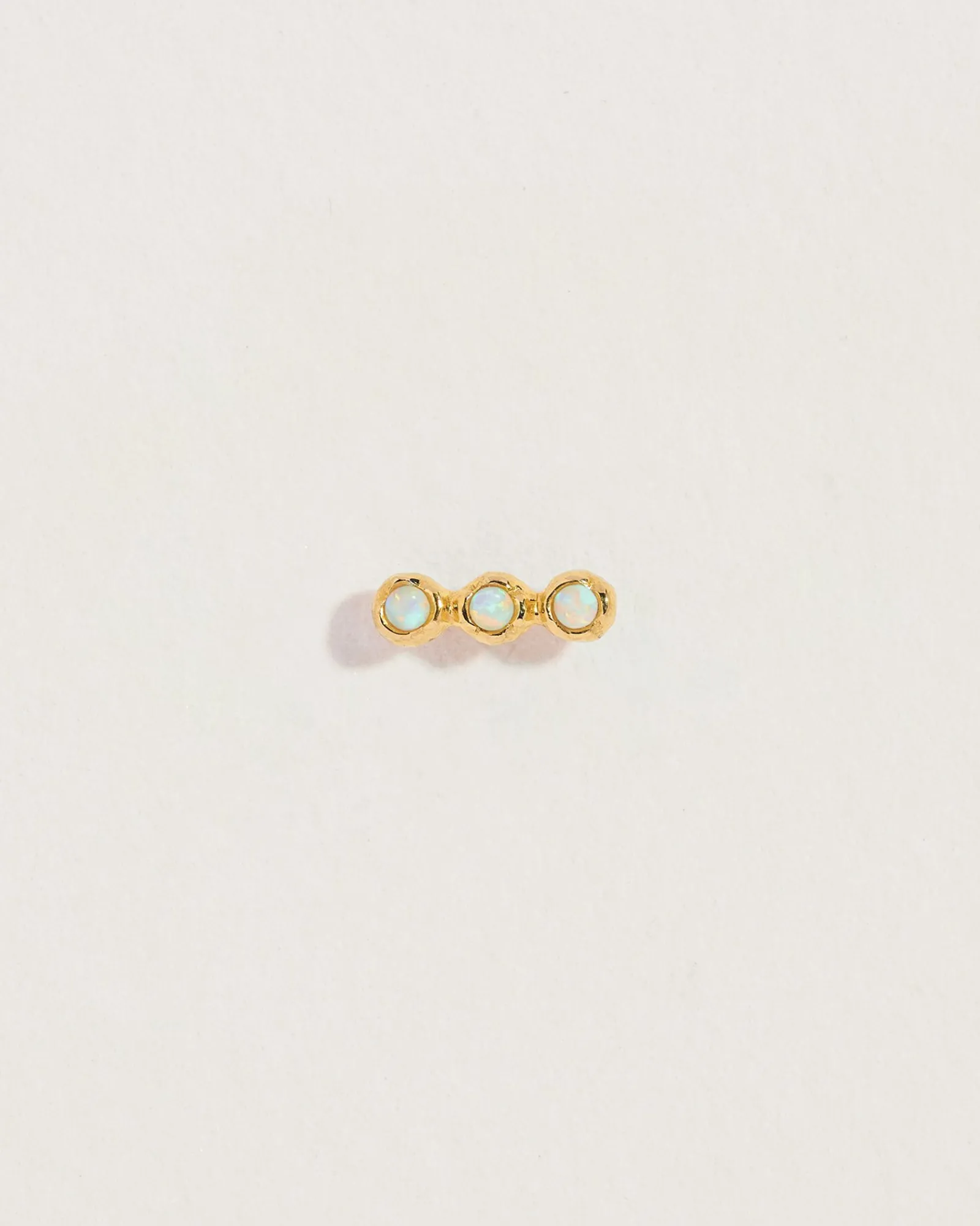 Pamela Love Earrings|Molten Triple Dot Stud