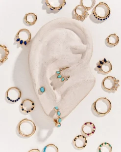 Pamela Love Piercing Jewelry|Ovalado Huggie