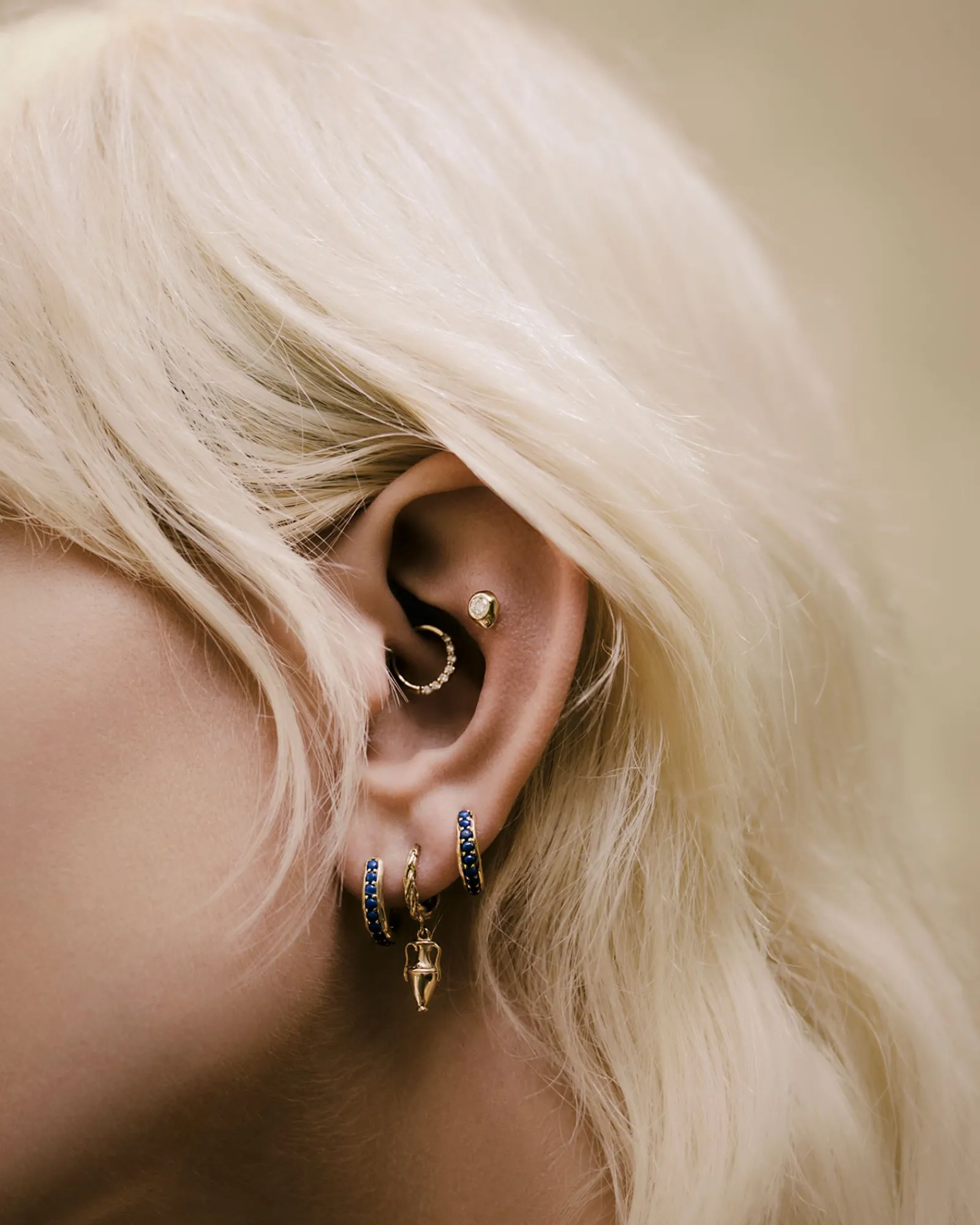 Pamela Love Piercing Jewelry|Pave Clicker