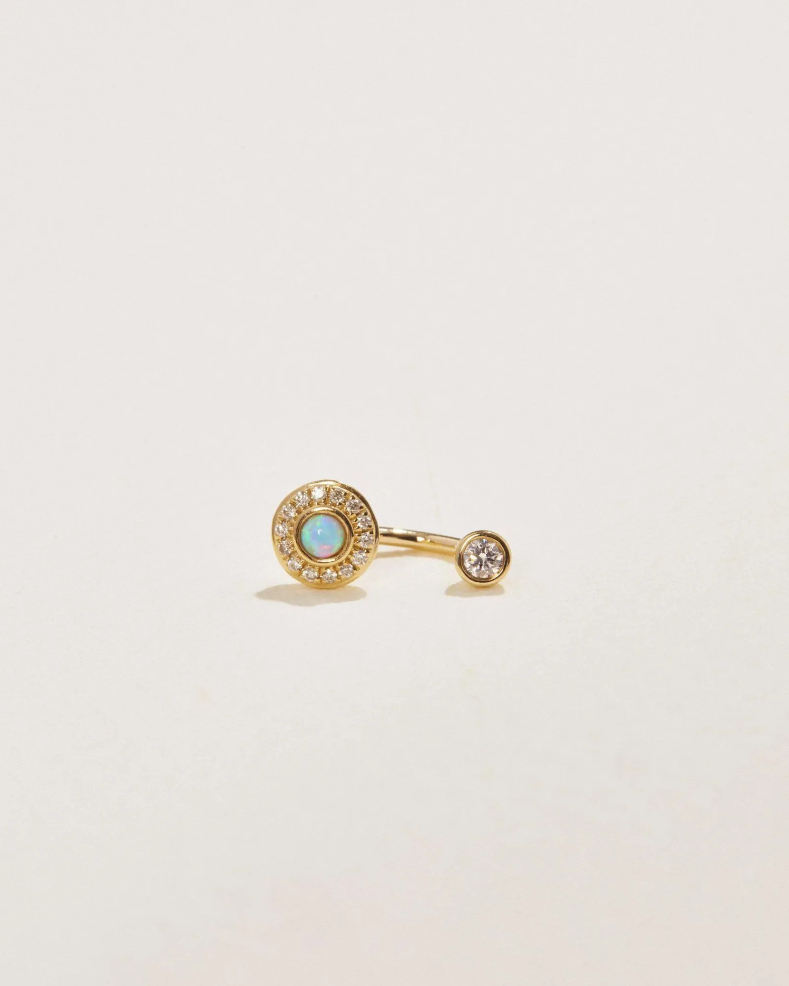 Pamela Love Earrings|Pave Gravitation Hook