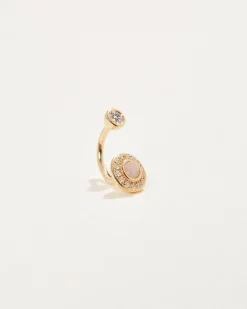 Pamela Love Earrings|Pave Gravitation Hook