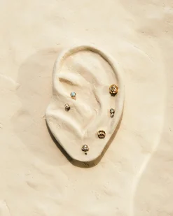 Pamela Love Piercing Jewelry|Peace Stud