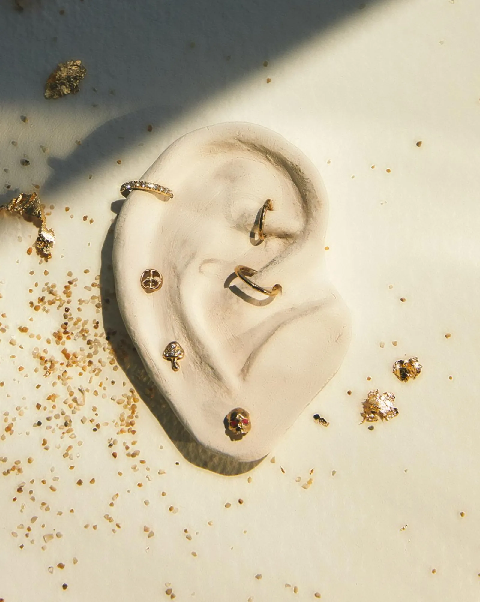 Pamela Love Piercing Jewelry|Peace Stud