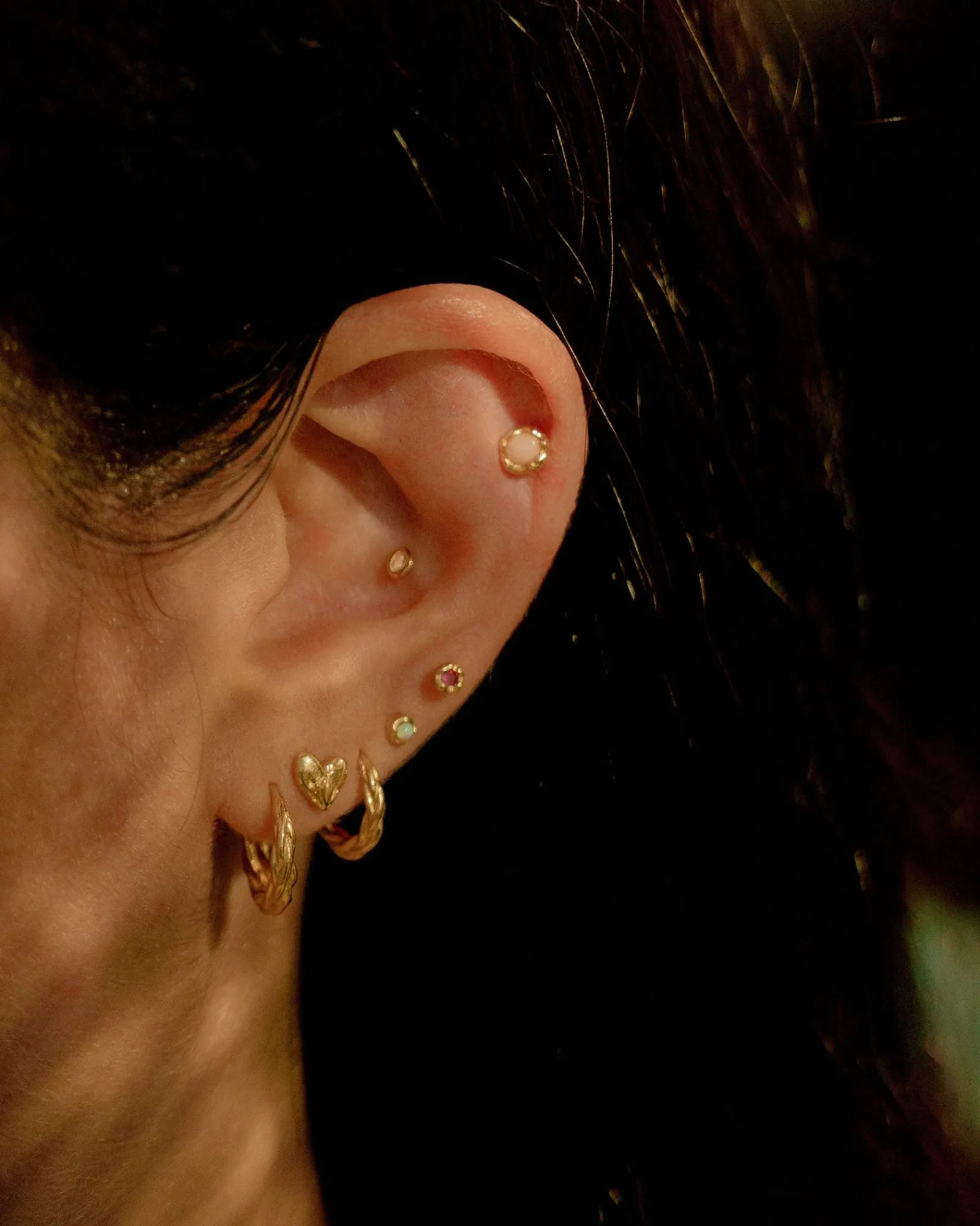 Pamela Love Piercing Jewelry|Petite Nugget Stud