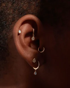Pamela Love Earrings|Raindrop Stud