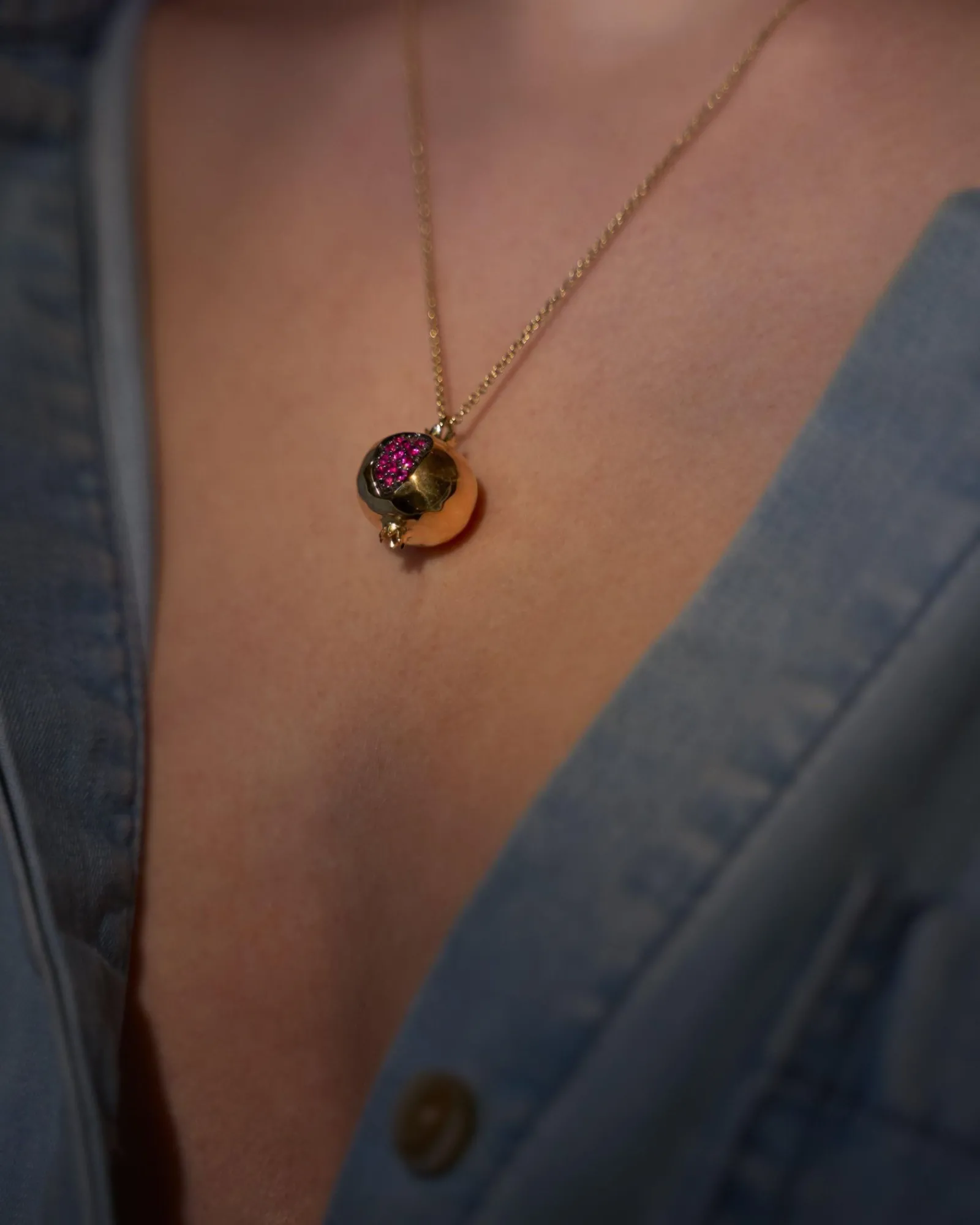 Pamela Love Necklaces|Ruby Hera Pendant