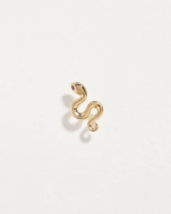 Pamela Love Piercing Jewelry|Serpent Ruby Stud