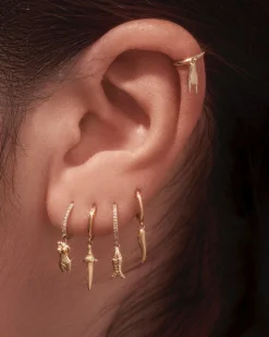 Pamela Love Piercing Jewelry|Torso Pave Huggie